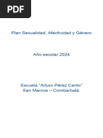 Plan Sexualidad Afectividad y Género 2024