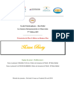 Business Plan Projet