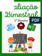 Amostra Gratis - Avaliações Bimestrais - 2º Ano 2º Bimestre