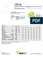 MetsBoard Natural FSB Cup - ISO - es-ES CARTA DEDICA FRESH