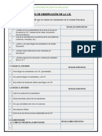 Instrumentos de Investigación - Segundo Año