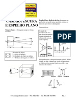 Camara Escura e Espelho Plano Resumo