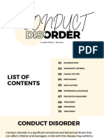 Conduct Disorder Serrano