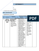 3° Grado - Actividad Del Dia 08 de Agosto