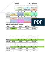 Horario Mia