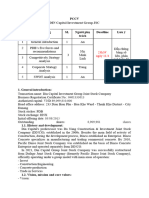 I. Business Strategy Analysis