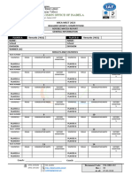 Scoresheet Billiard Isabela New