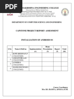 Sri Ramakrishna Engineering College: Department of Computer Science and Engineering