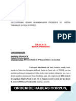 Habeas Corpus Internacao Provisoria Trafico Drogas Ausencia Violencia Menor Infrator Pen pn363 0