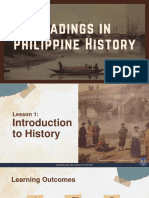 L1 - Introduction To History