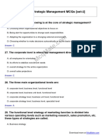 Advanced-Strategic-Management Solved MCQs (Set-2) McqMate - Com-2