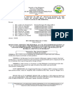 Resolution Adopting 8976 An Act Establishing Food Fortification