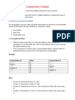 Concurrency Control