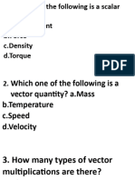 MCQ Unit I PHY110