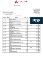 Axis Bank Statement