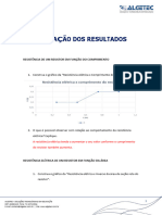 Avaliação Dos Resultados: Resistência de Um Resistor em Função Do Comprimento