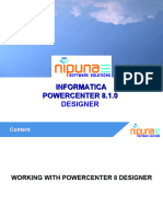 Working With Powercenter 8 Desinger