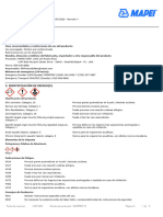 MSDS Mapefer 1K Rombo Nfpa