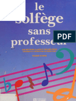 Le Solfège Sans Professeur - Une Méthode Claire Et Des - Evans Roger Bergeron Alain 1951 - 1988 - Montréal - Éditions de Lhomme - 9782761907750 - Annas Archive