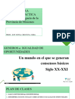 Diplomatura Teorico-Practica Genero e Igualdad de Oportunidades