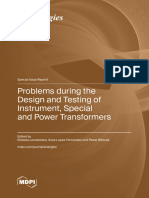 Problems During The Design and Testing of Instrument Special and Power Transformers