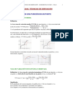 Derivadas. 2 CS