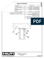 System No. HW-D-0931: Hilti Firestop Systems