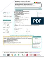 Ficha Trabalho Função Exponencial e Logaritmica