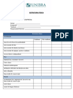 Checklist - Estrutura Física