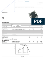 CT-1205H-SMT Datasheet - MAGNETIC BUZZER TRANSDUCER - CUI Inc