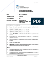 ENT001 - Exam Q - 2-2014