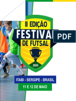 Proposta de Festival de Futsal