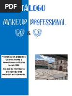 2catálogo Maquillaje Makeup Professional AJ