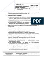 SST-RE-03-Anexo SST - Recomendaciones de SST-ADMINISTRADOR DE PROYECTOS