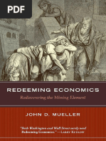 Redimindo A Economia: Redescobrindo o Elemento Que Faltava - John Mueller