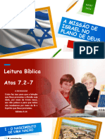 A Missão de Israel No Plano de Deus