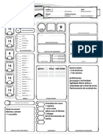 DD 5e Ficha de Personagem Completavel Biblioteca Elfica Preenchida