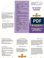 Tríptico Itinerario Semana Santa Informativo Ilustrado Morado - 20240403 - 002346 - 0000