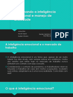 Trabalhando A Inteligência Emocional e Manejo de Ansiedade