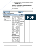 3° Grado - Sesiones Del 01 de Abril