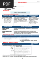 Sesión de Aprendizaje - Fisica