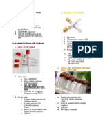 Specimen Collection Method