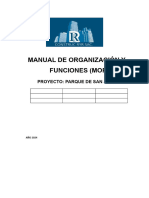 Mof - Sig.01 Manual de Organizacion y Funciones - Proyecto San Juan Cosntruc R&R Sac