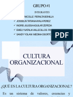 Cultura Organizacional Grupo 1