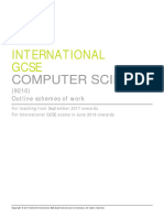 9210 International Gcse Computer Science Scheme of Work v1.0