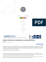 Potente Transmissor Modulado Por Varicap (ART5431)