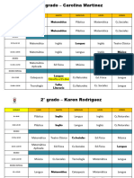 Horarios Primaria 2024