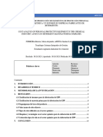 Análisis de Costos de Producción de Elementos de Protección Personal en La Industria Química