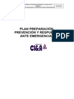 PL-ST-01-01 Plan de Preparación, Prevención y Respuesta Ante Emergencias