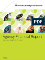 2023 Agency Financial Report About The CPSC